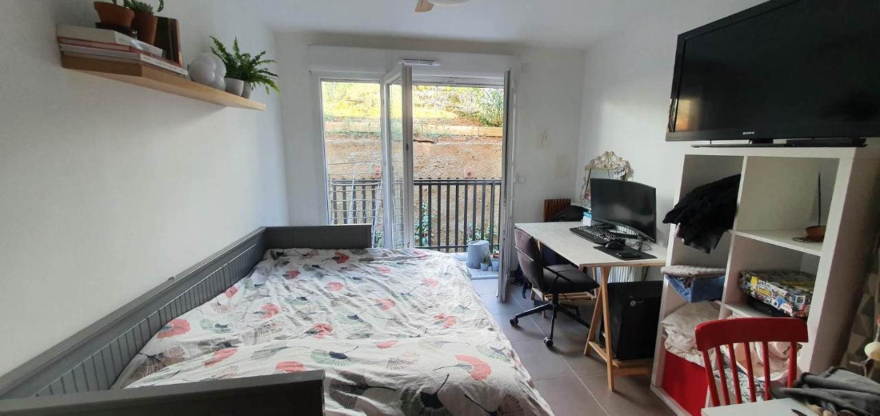 Appartement A 10 Min A Pied De La Plage De Nice Luaran gambar